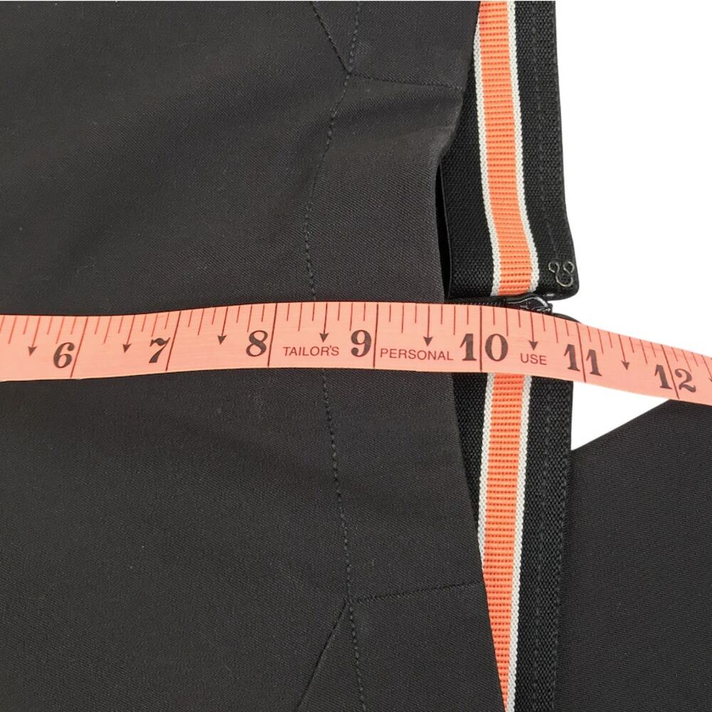 ANTHROPOLOGIE Essential Flare Pant Sz 4 Black Classic Stretch Office Business - Picture 13 of 15